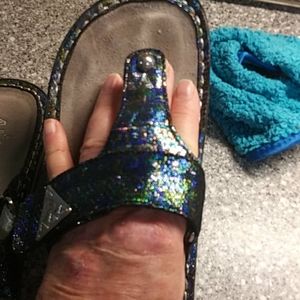 Alegria sandals.